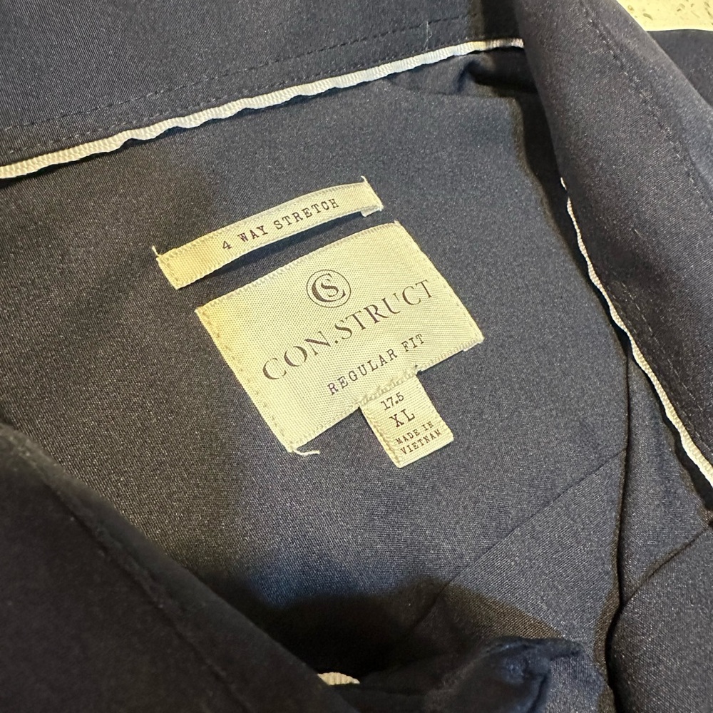 Men's Solid Performance Stretch Cooling Dress Shi… - image 3